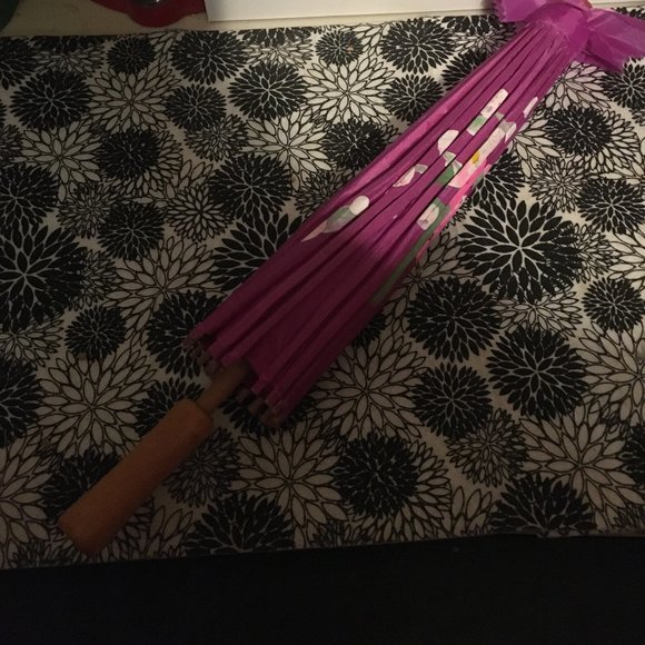Accessories - Hand Painted Asian Umbrella - 253 5/$35* OR FREE*